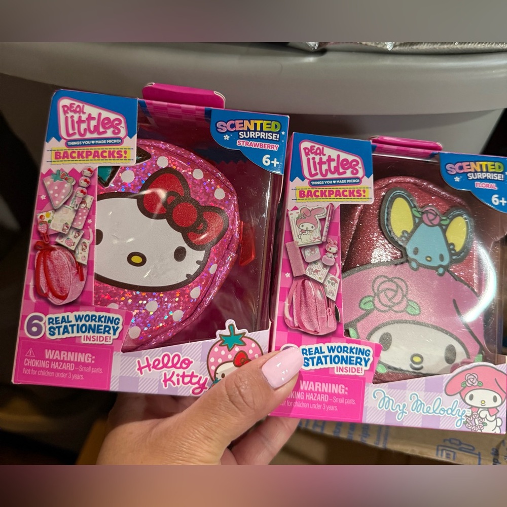 Hello Kitty and My Melody Mini Backpacks